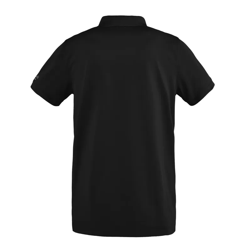 Kingsland Men's Classic Polo Pique Shirt - Black-1